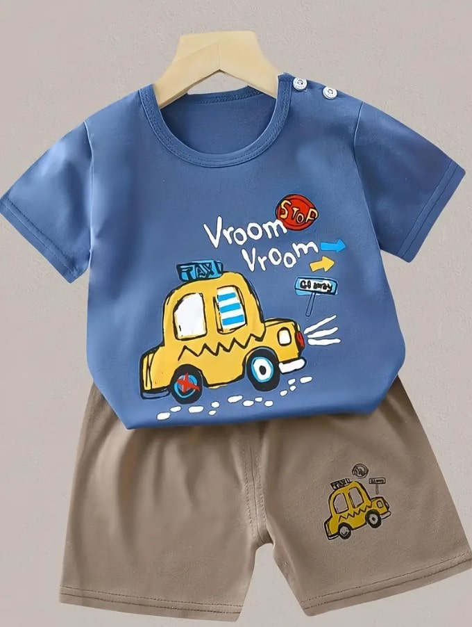 Tshirt and Shorts Set for Kids