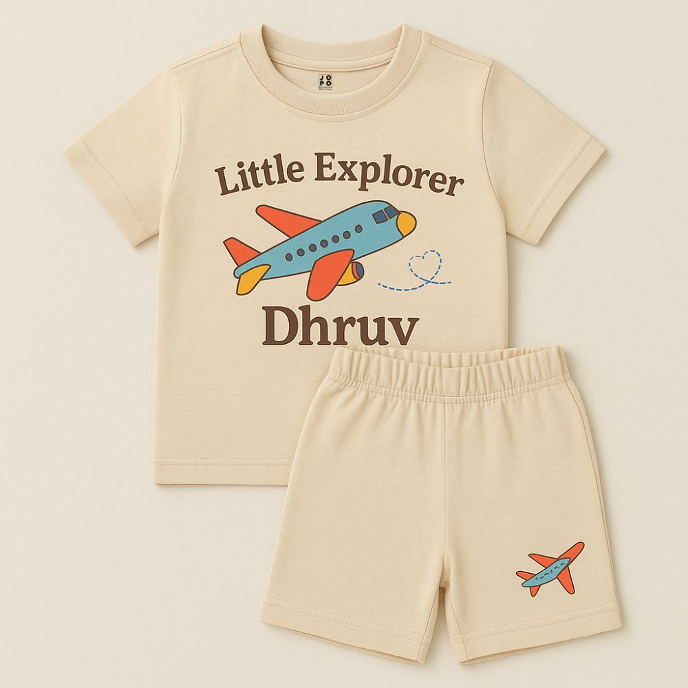 Little Explorer Kids Summer Co-ord Set