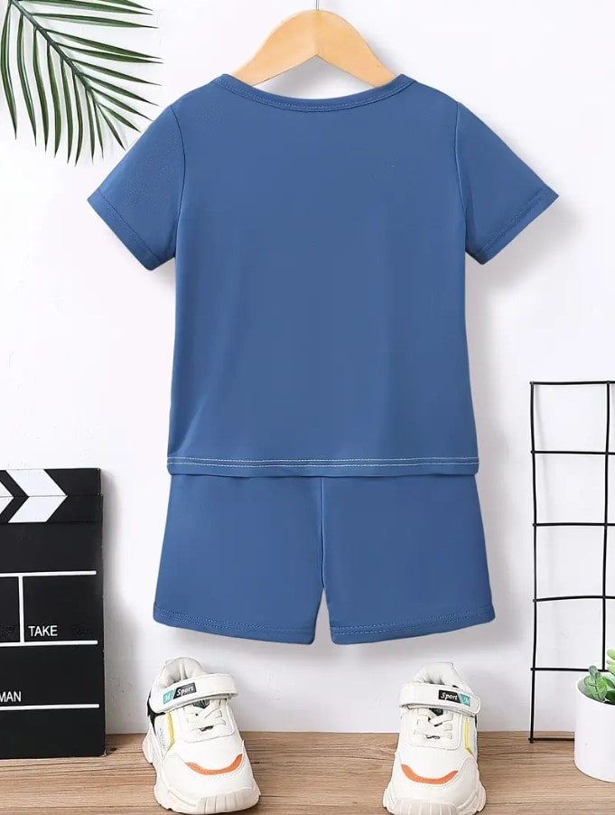 Multicolor Tshirt Shorts set for Kids