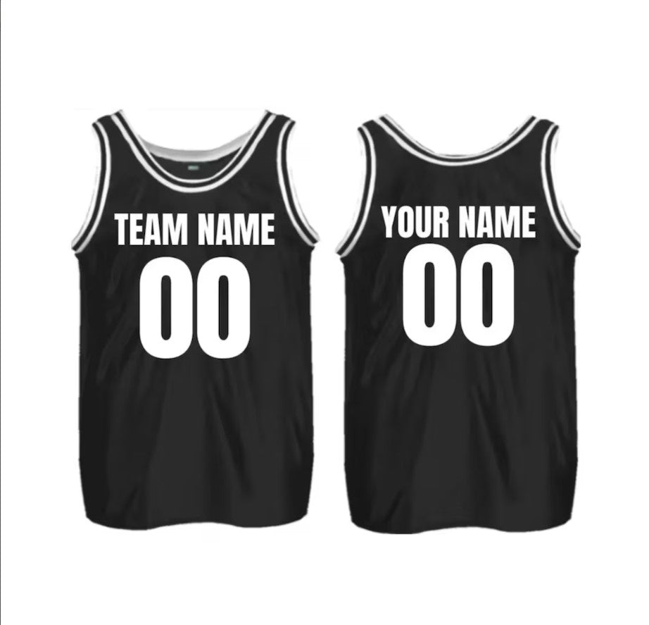 custom adult jersey vest