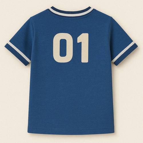 "No.1 Sports RockStar" Kids' Sports Thematic Jersey