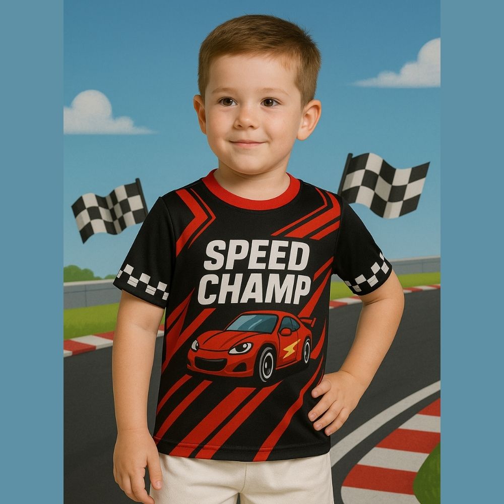 Speed Champ- Kids Racing Jersey