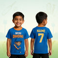Mini Dhoni Sports Jersey - Cricket Jersey for kids