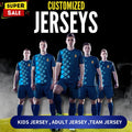 Custom Cricket Jersey with Name & Number for Men | Personalized Team Sports Jersey India
