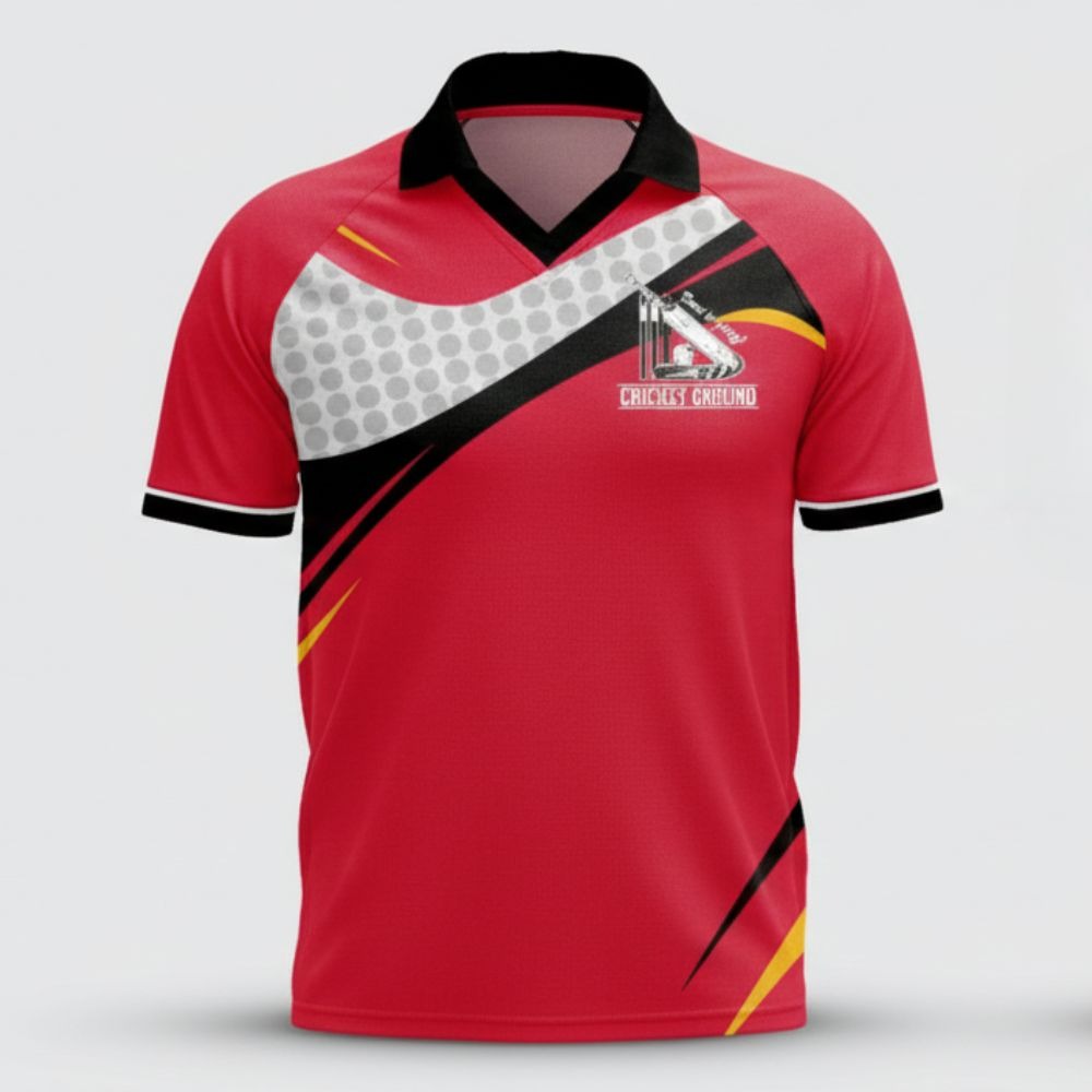 Custom Sports Polo T-Shirt – Personalised Name & Number