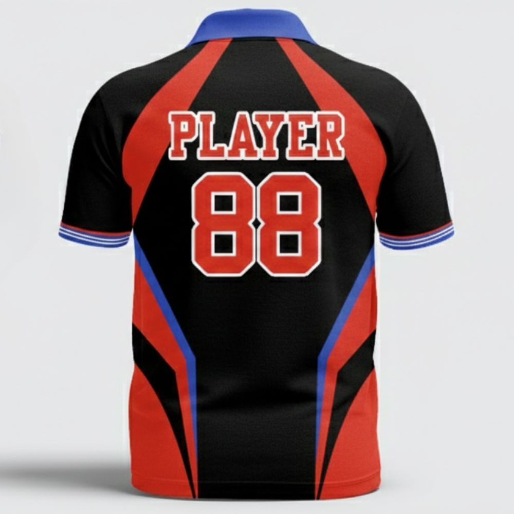 Custom Name Number Jersey for Men | Personalized Cricket & Sports Team Jersey