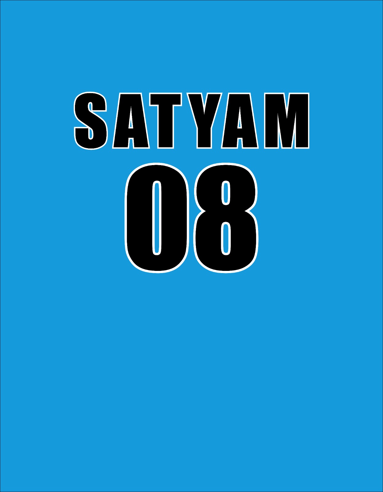 Name Personalised Unisex Jersys