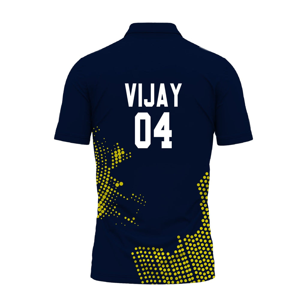 Collar Customized Men's Sports Jersey
